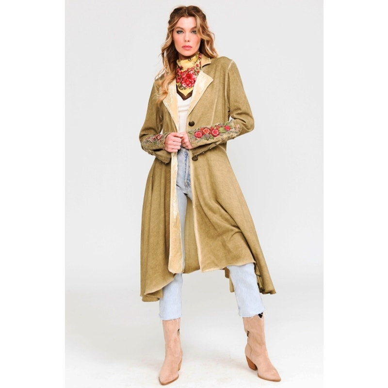Aratta The Heart of Autumn Coat in Antique Bronze