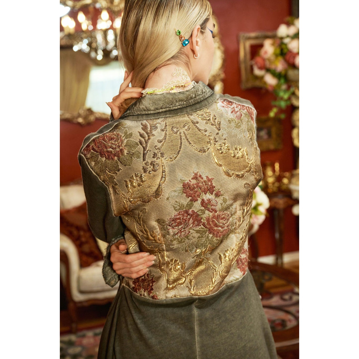 Aratta The Heart of Autumn Coat in Vintage Ash