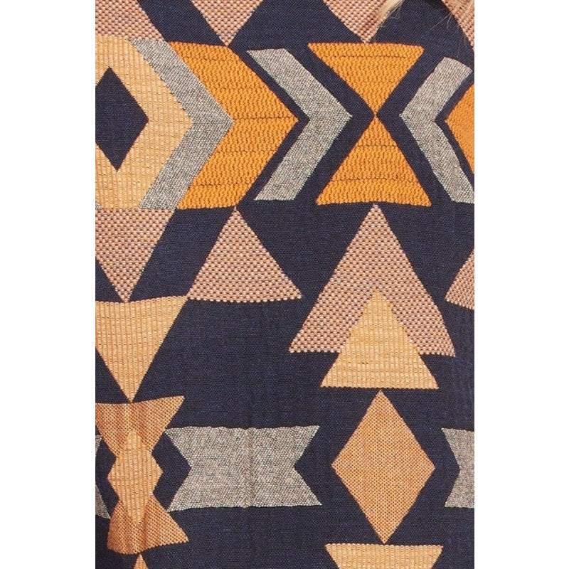 Eva Franco Polygon Twiggy Jacquard Mini Shift Dress