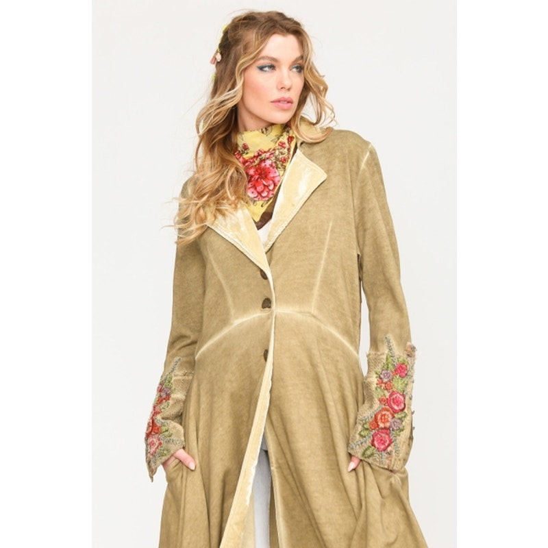 Aratta The Heart of Autumn Coat in Antique Bronze