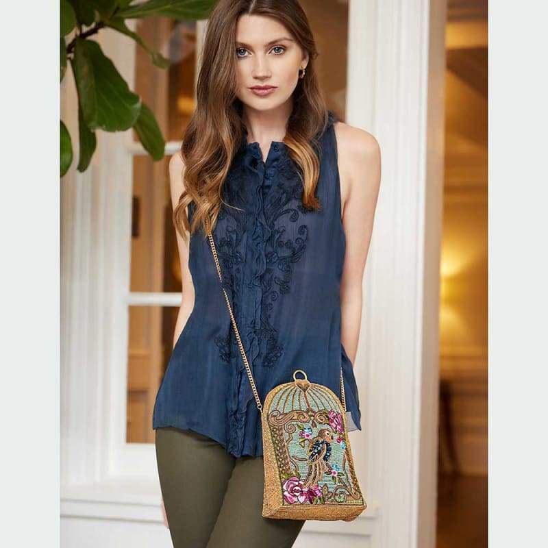 Sac à main bandoulière Pretty Parrot de Mary Frances