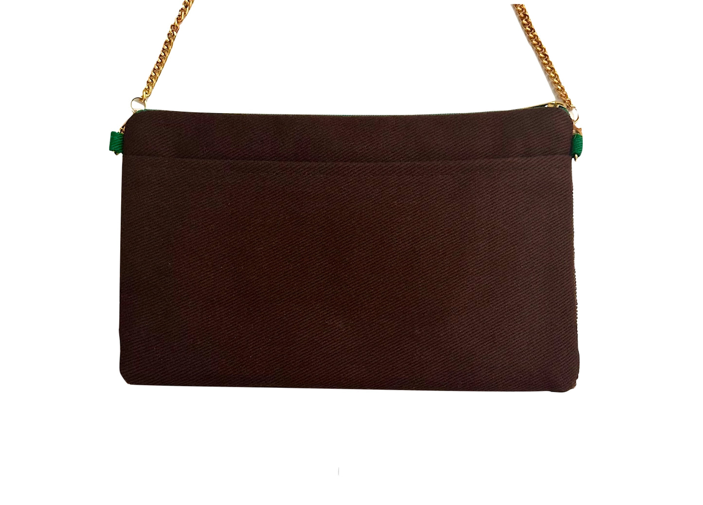 Beaded Duck Crossbody Clutch