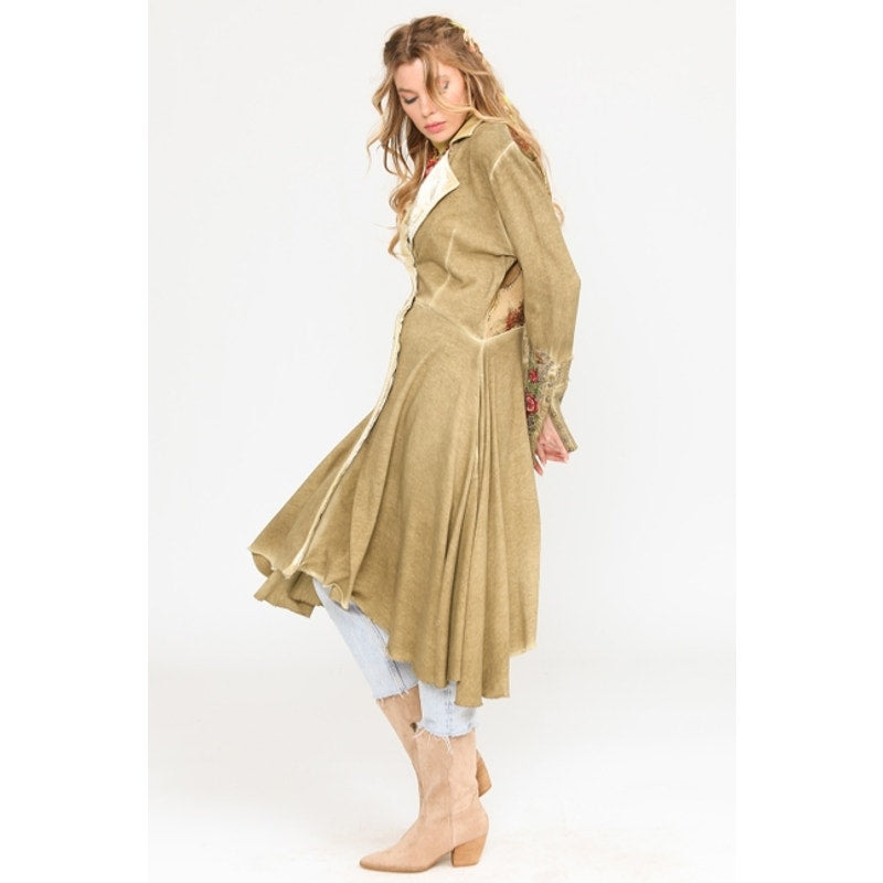 Aratta The Heart of Autumn Coat in Antique Bronze