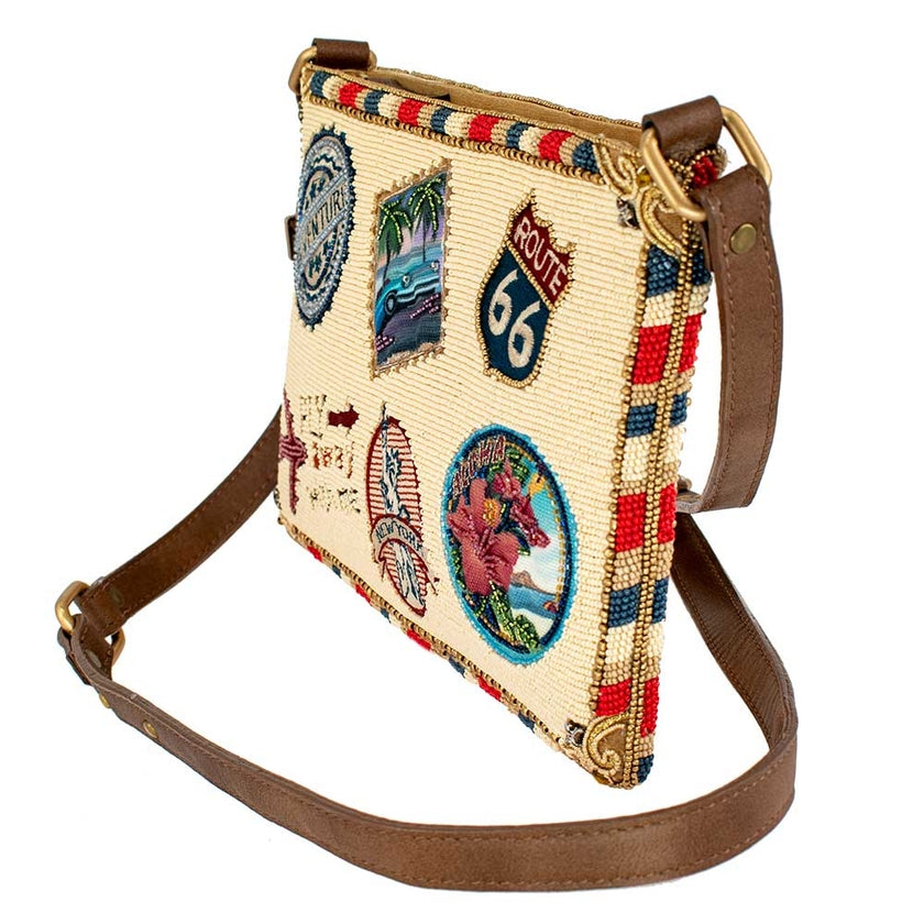 Sac bandoulière Mary Frances World Traveler