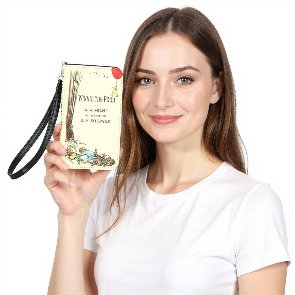 Winnie the Pooh Book Wallet (Beige)