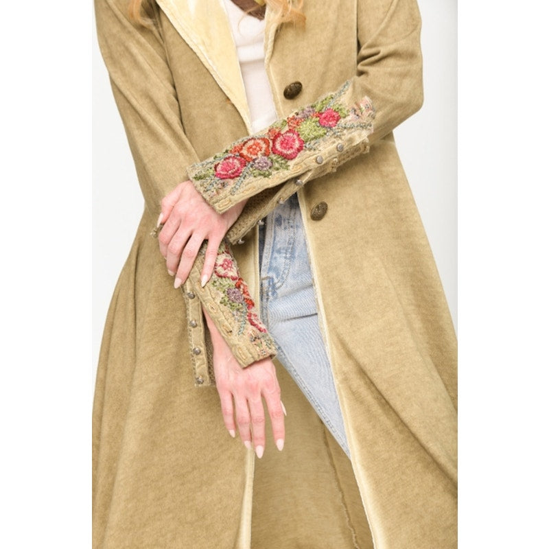 Aratta The Heart of Autumn Coat in Antique Bronze