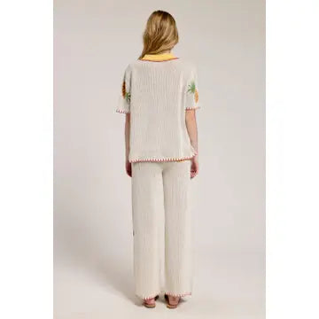 Flamingo Knit Pants
