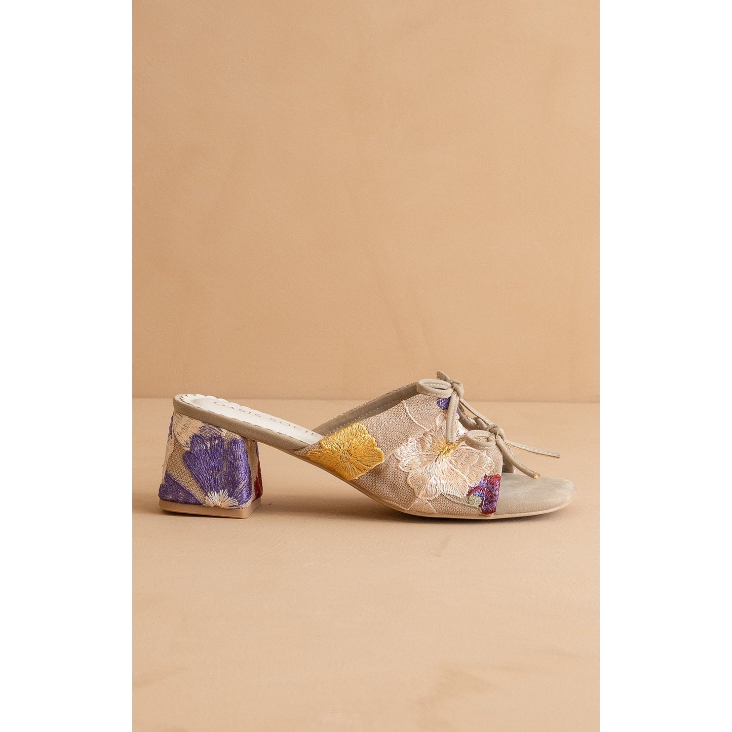 The Emerald Double Bow Sandals