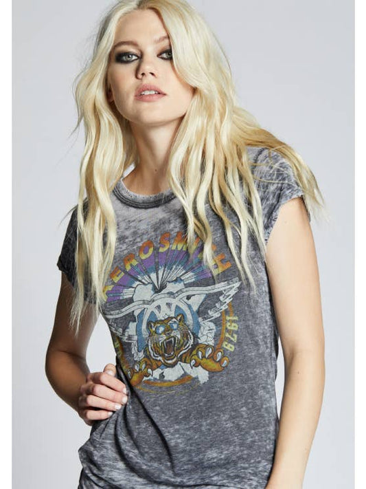 Camiseta Burnout de la gira de Aerosmith de 1979
