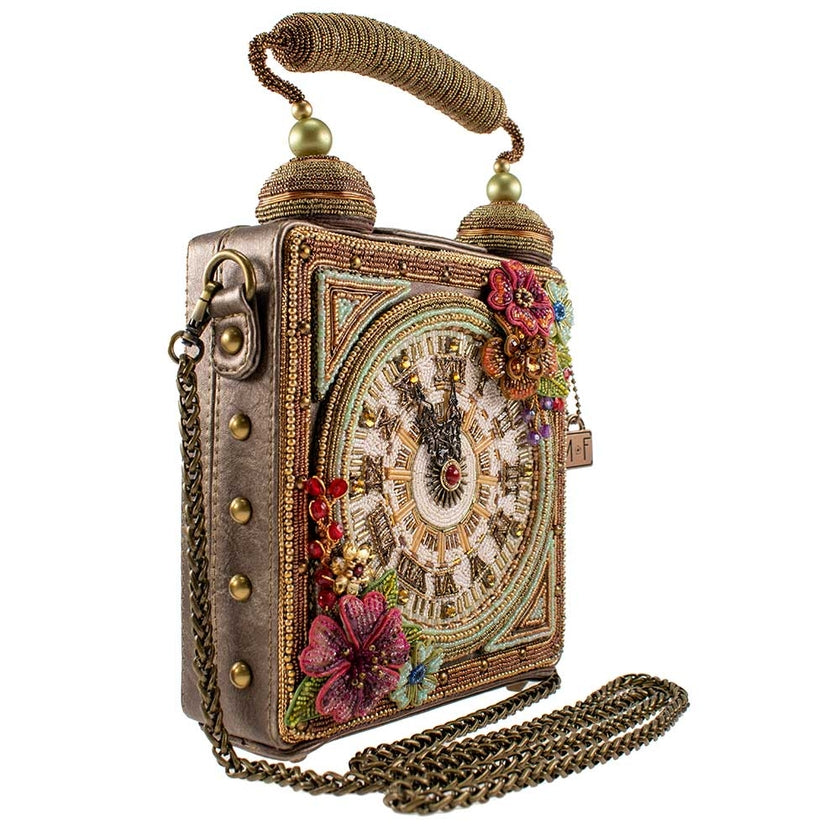 Sac à main à poignée supérieure avec horloge « Time of Your Life » de Mary Frances