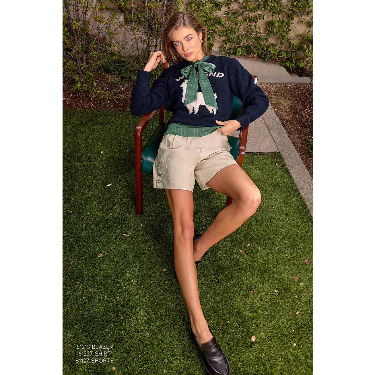 Navy Alpaca Weekend Pullover Sweater