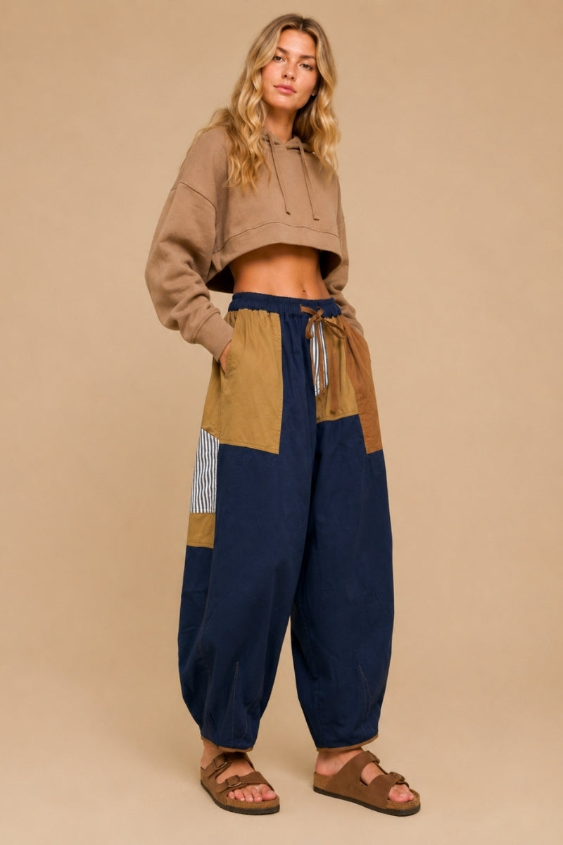 The Wanderlust Patchwork Balloon Pants