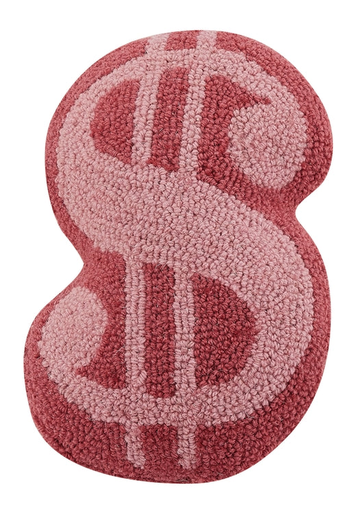 Dollar Sign Hook Pillow