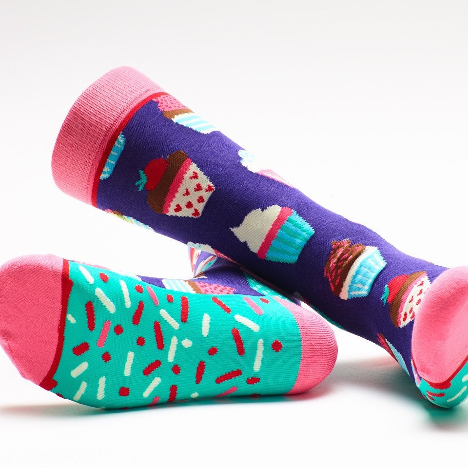 Cupcake Socks - Wild Luxe Boutique