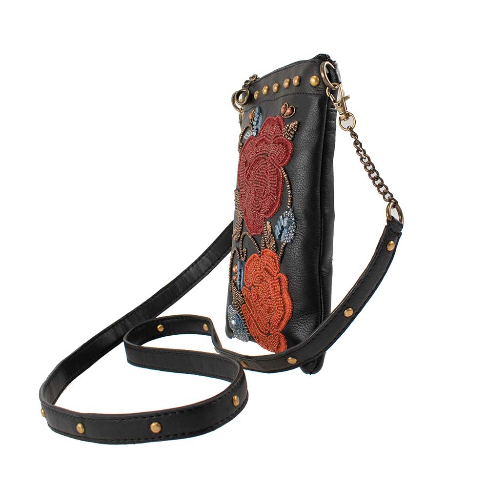 Mini sac à main bandoulière Mary Frances Rebel Rose