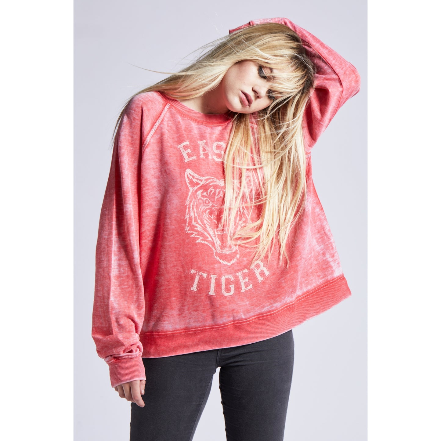 Easy Tiger Burnout Sweatshirt - Wild Luxe Boutique
