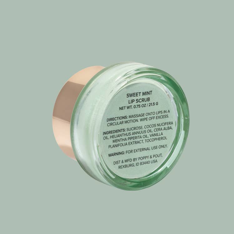 Sweet Mint Lip Scrub - Wild Luxe Boutique