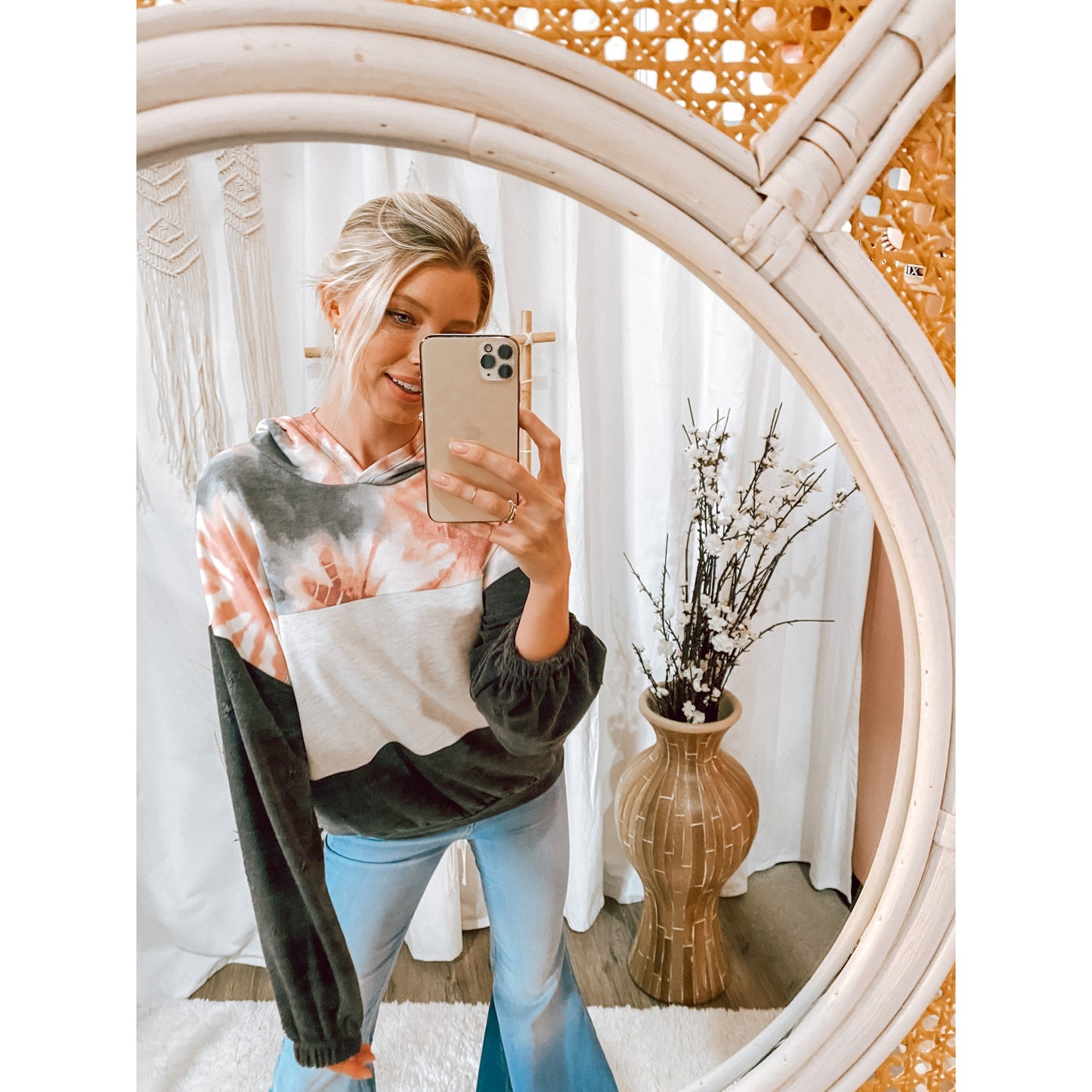 Tie Dye French Terry Hoodie - Wild Luxe Boutique