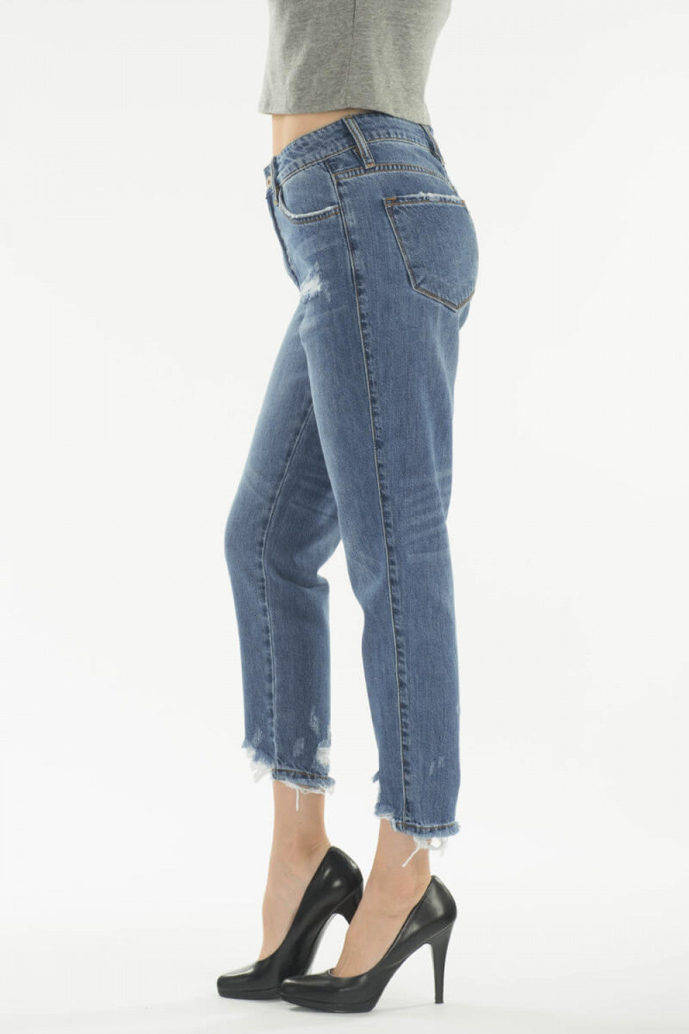Addison High-Rise Mom Jeans - Wild Luxe Boutique