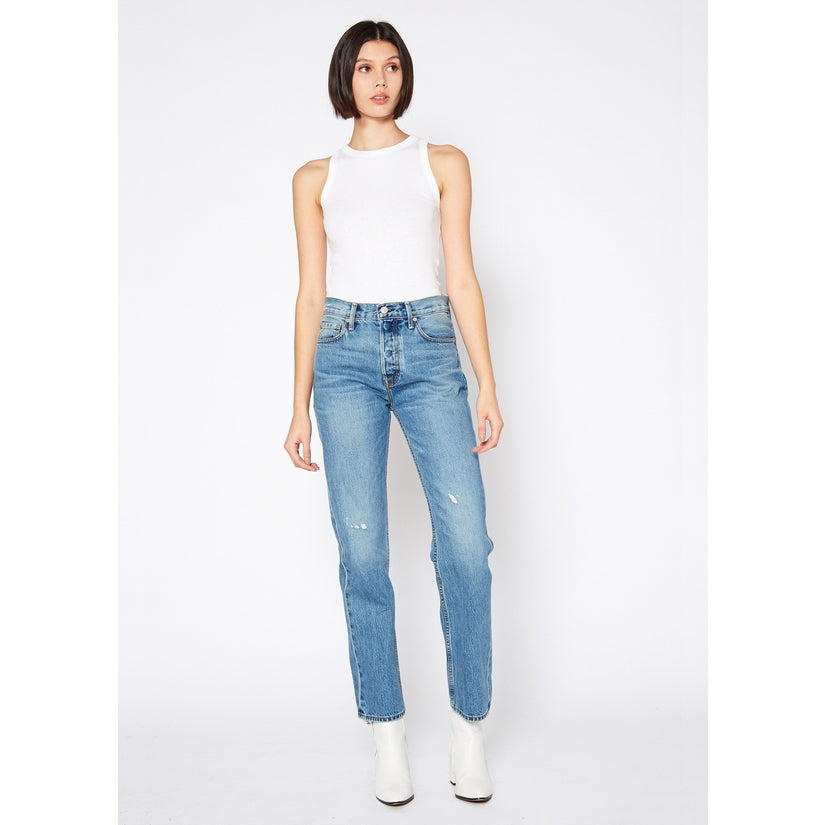 NOEND Premium Denim Peace Slouchy Boyfriend Jeans - Wild Luxe Boutique
