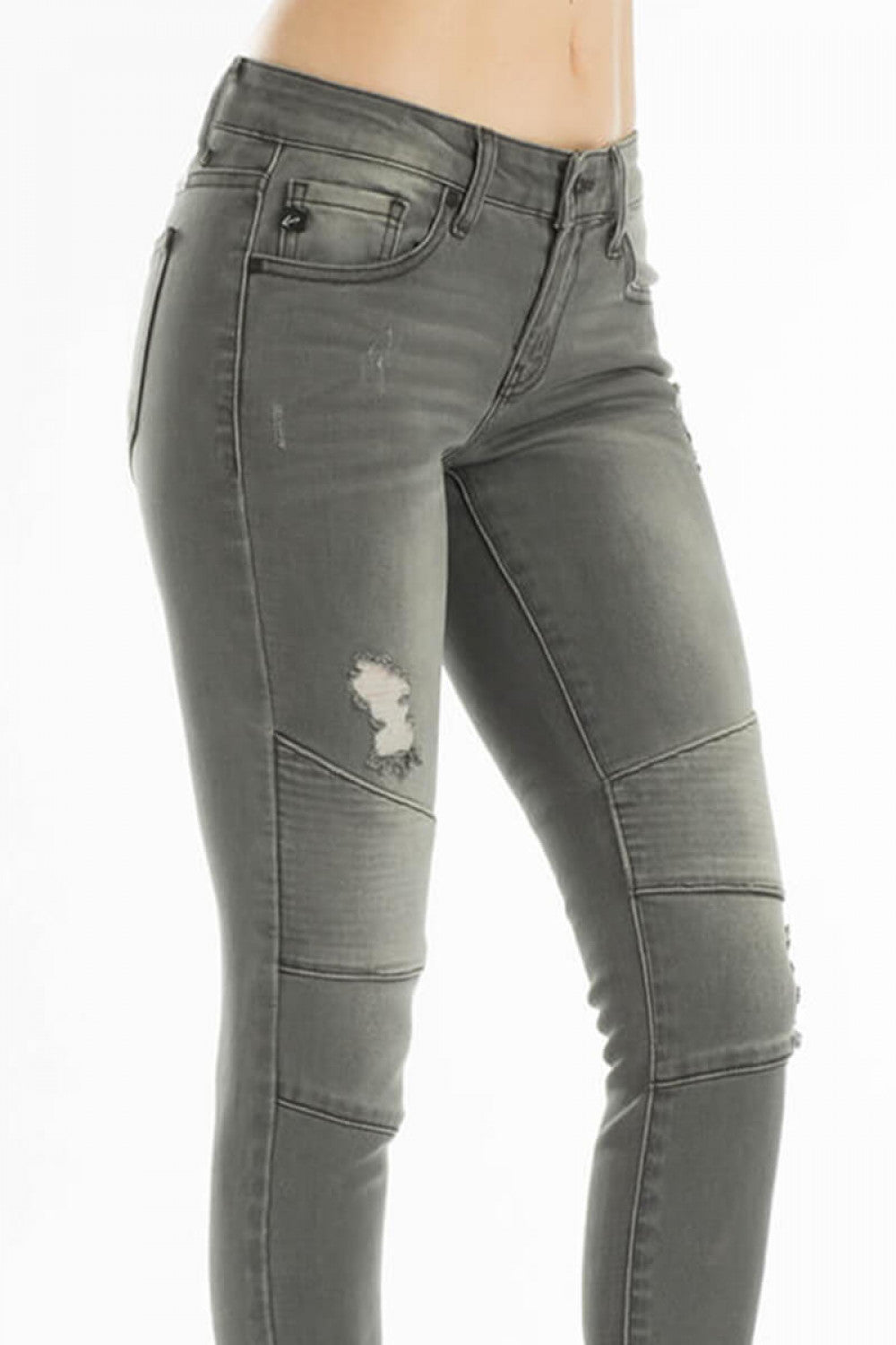 Isabella Piped Skinny Jeans - Wild Luxe Boutique