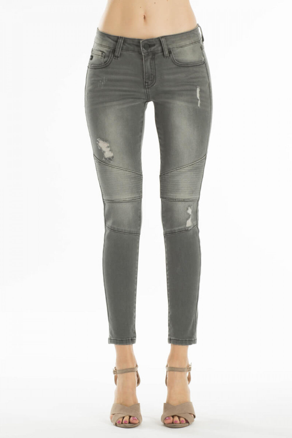 Isabella Piped Skinny Jeans - Wild Luxe Boutique
