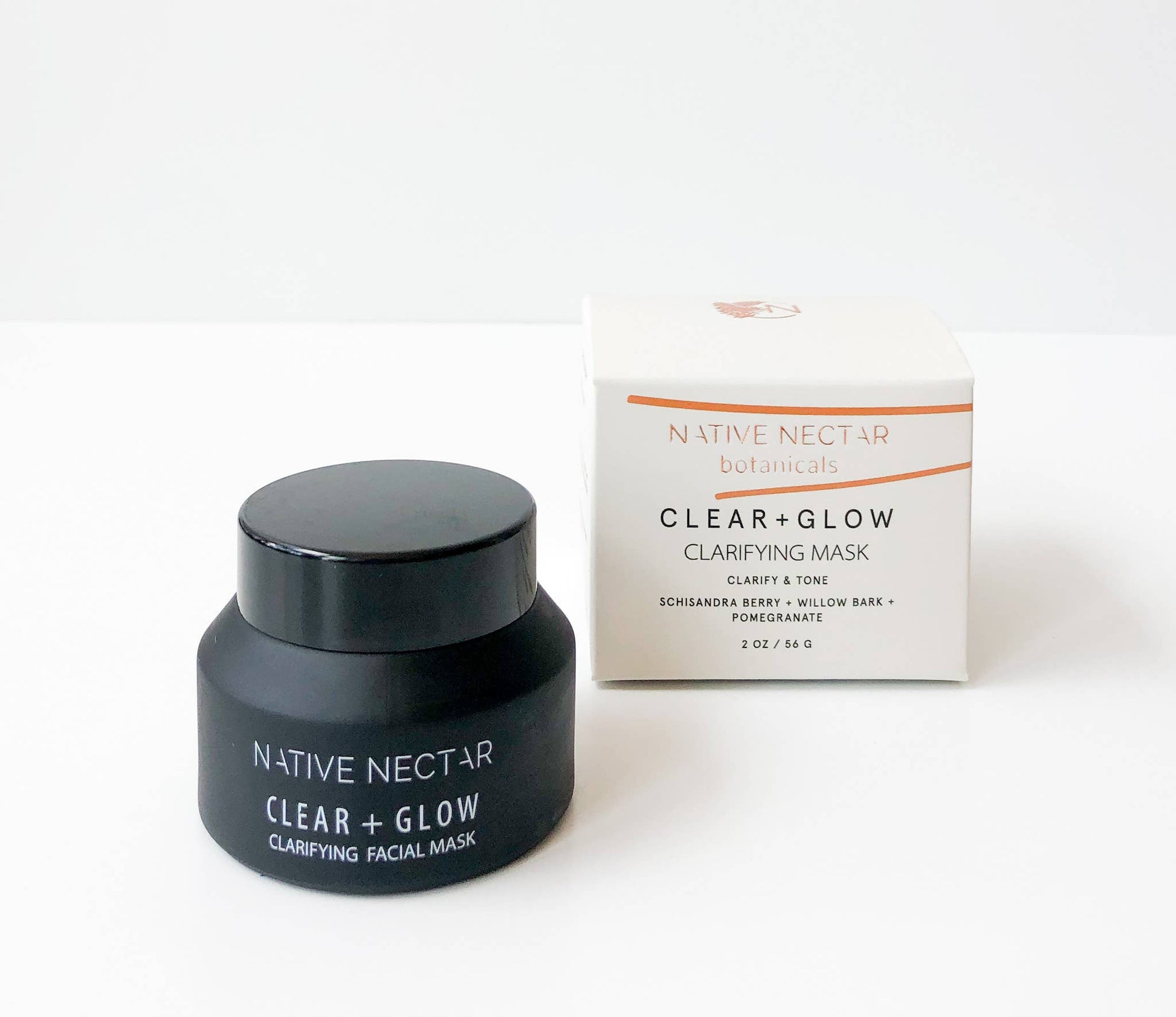 Clear + Glow Clarifying Facial Mask - Wild Luxe Boutique