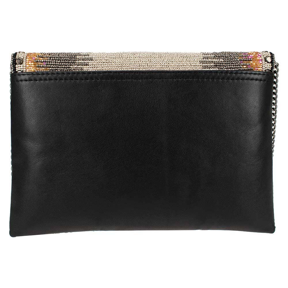 Mary Frances Queen Bee Leather Crossbody Handbag