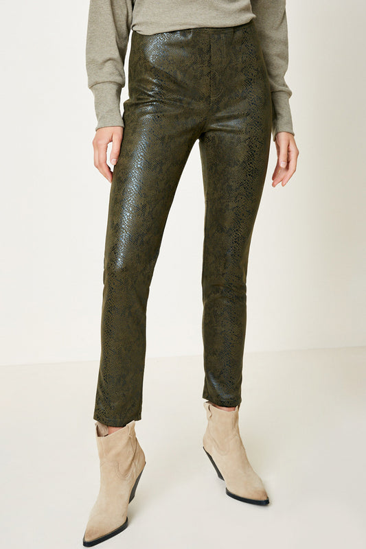 Snakeskin Pants - Wild Luxe Boutique