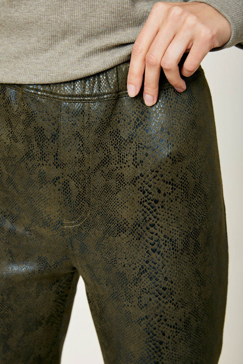 Snakeskin Pants - Wild Luxe Boutique