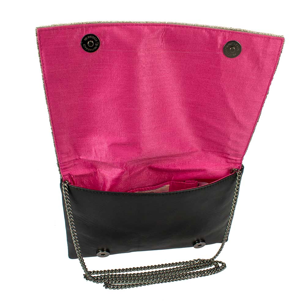 Mary Frances Queen Bee Leather Crossbody Handbag