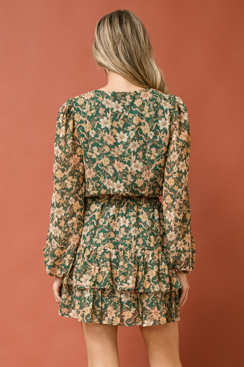 Care to Dance Ruffle Mini Dress