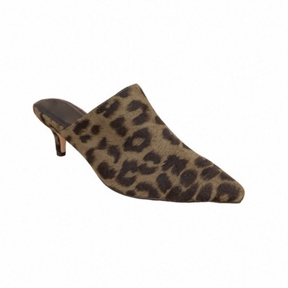 Olive Leopard Print Kitten Heels - Wild Luxe Boutique