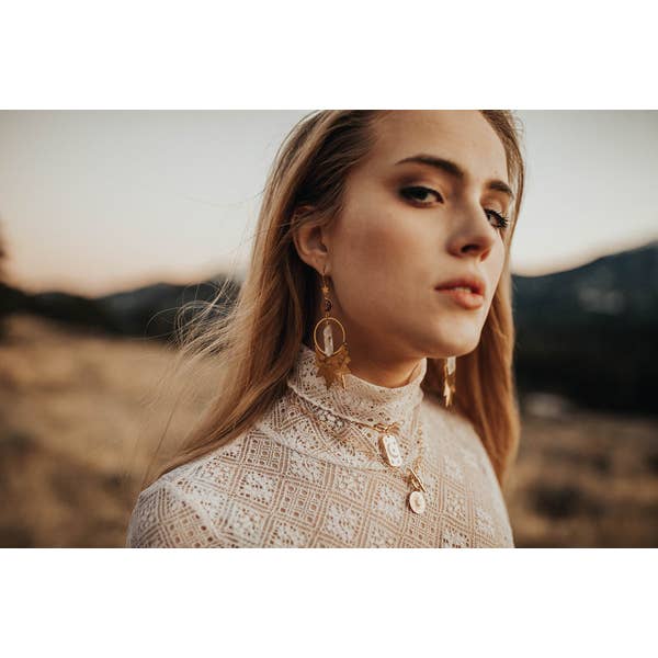 Stay Curious Earrings - Wild Luxe Boutique