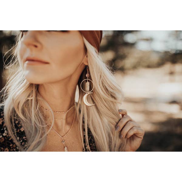 Runaway With Me Earrings - Wild Luxe Boutique