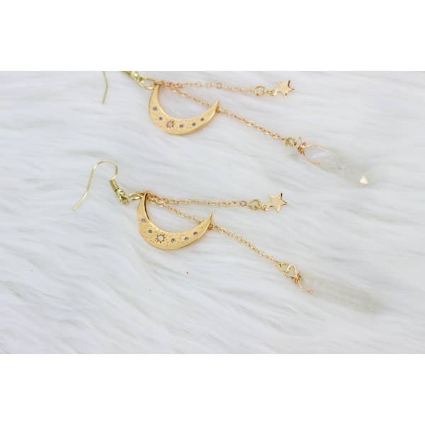 Land Far Away Earrings - Wild Luxe Boutique