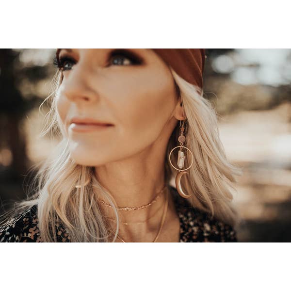 Runaway With Me Earrings - Wild Luxe Boutique