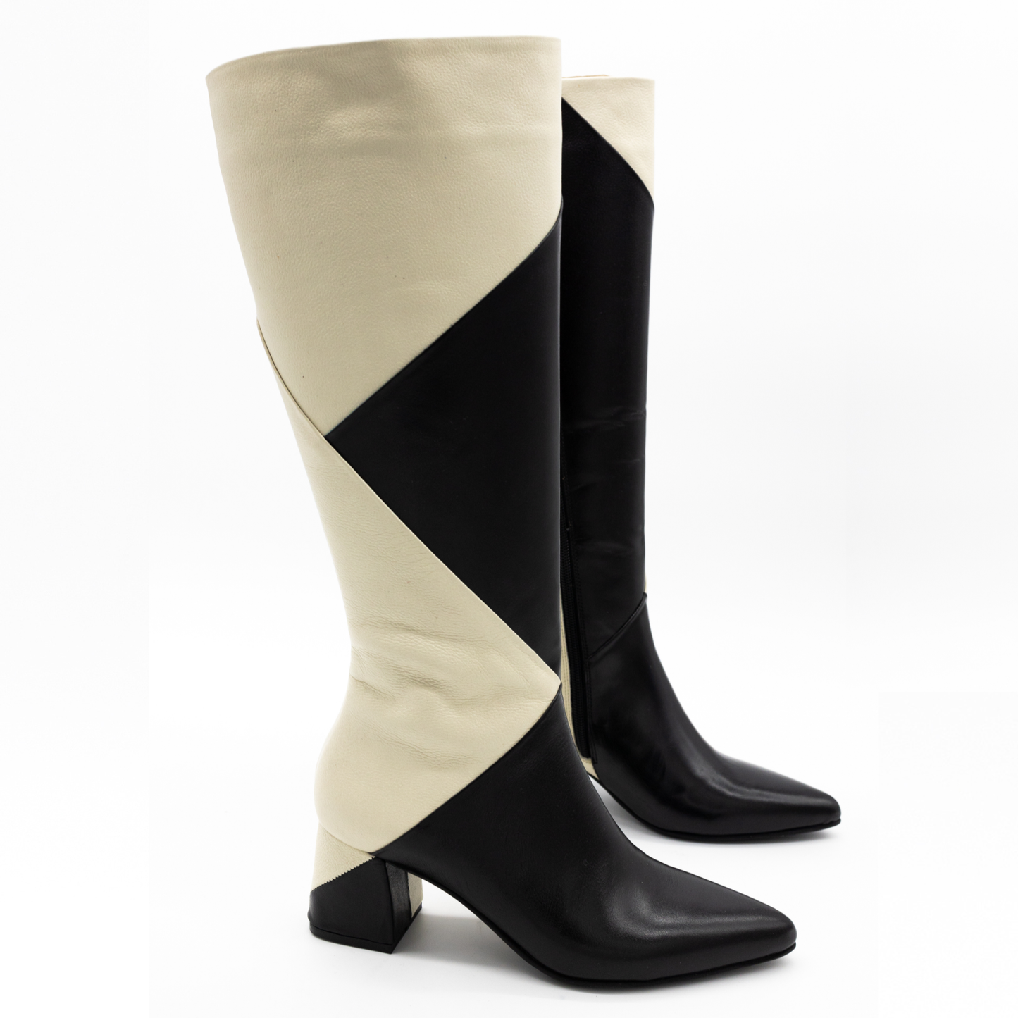 Bari Leather Knee High Boots