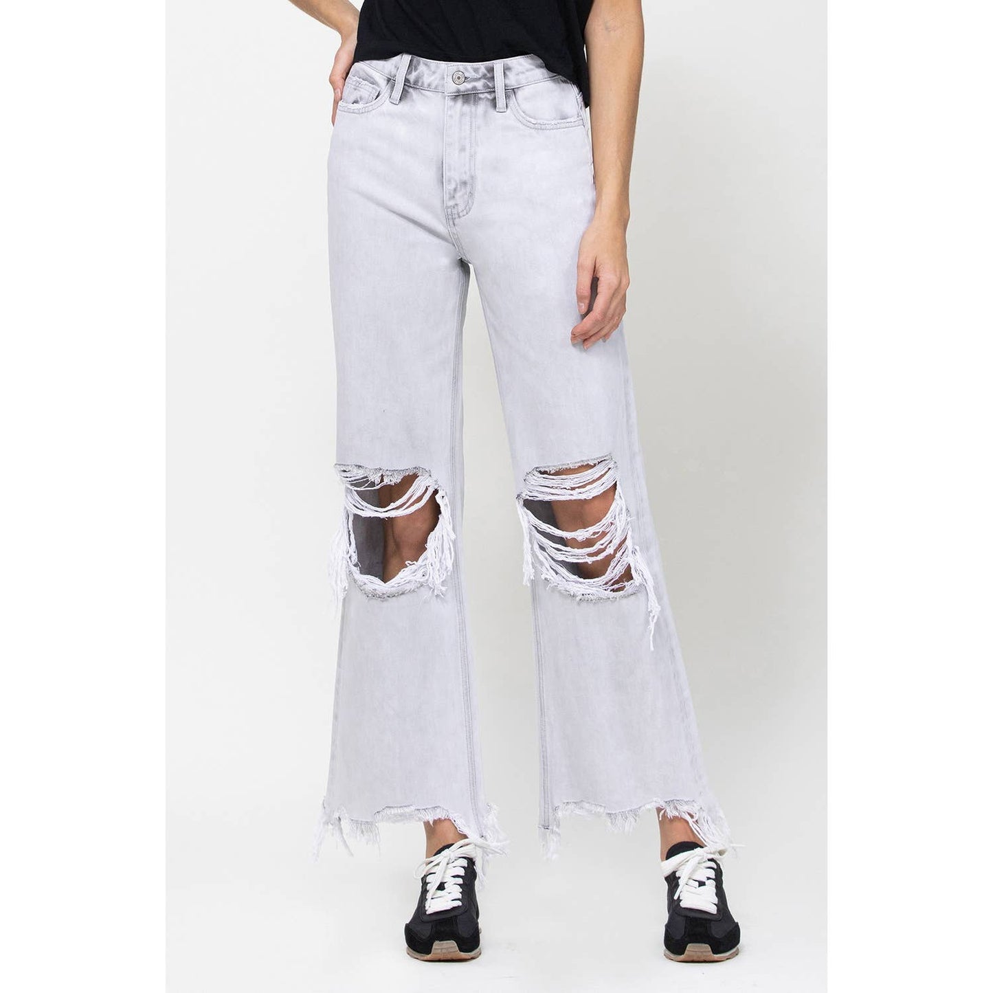 Jasmine 90’s Vintage Ankle Flare Jeans - Wild Luxe Boutique