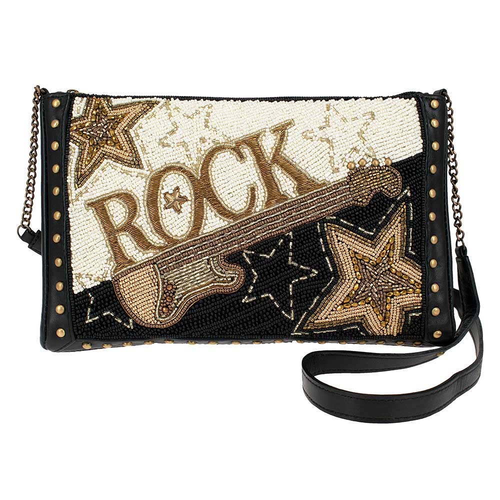 Mary Frances “Rockstar” Crossbody Leather Handbag - Wild Luxe Boutique