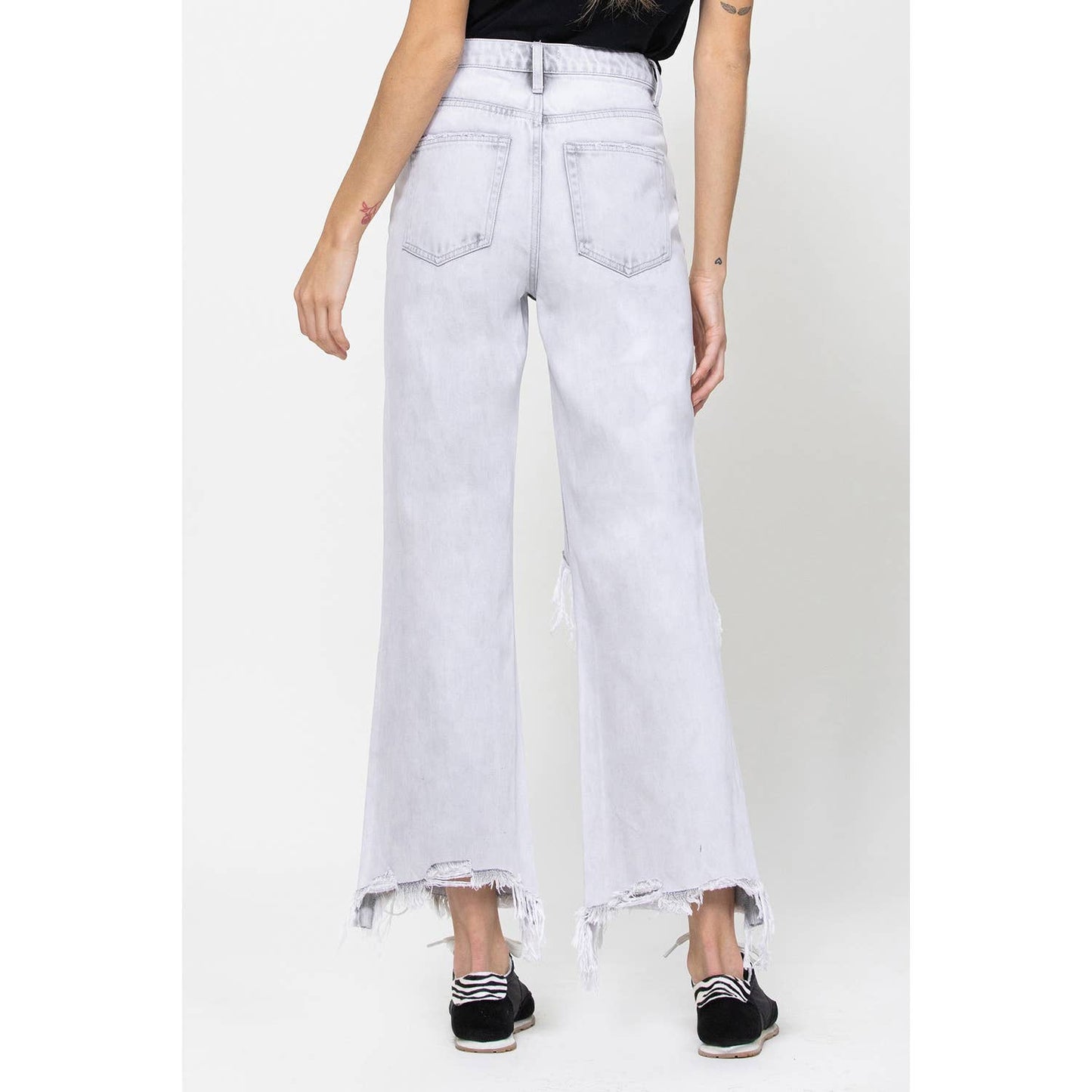 Jasmine 90’s Vintage Ankle Flare Jeans - Wild Luxe Boutique