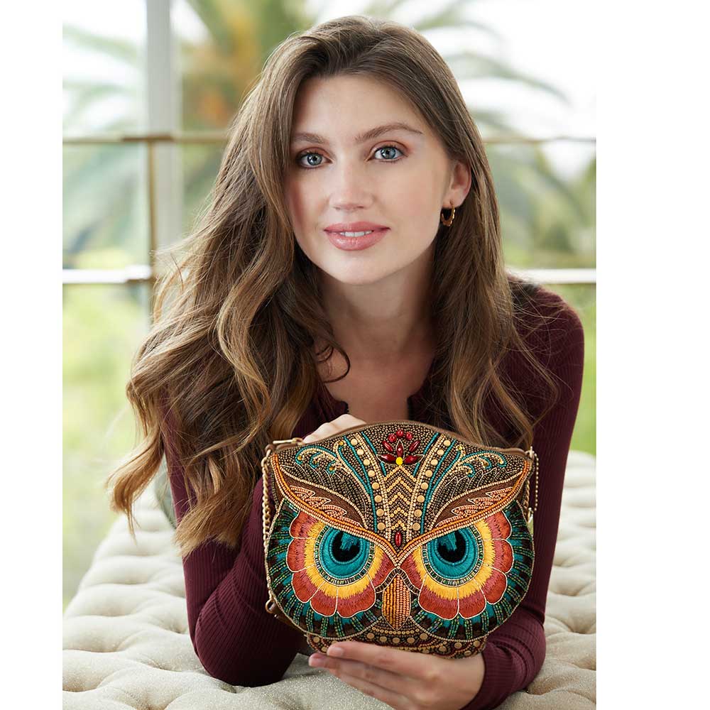 Mary frances best sale owl purse