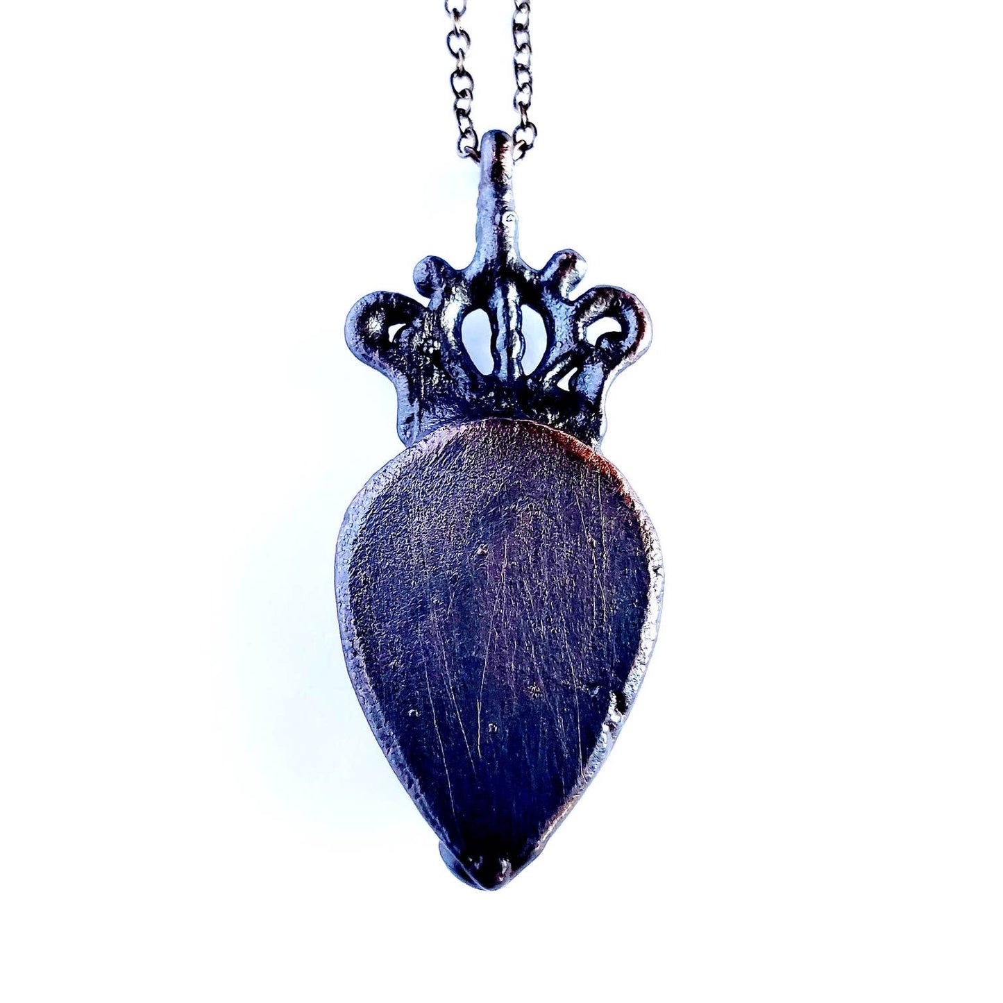 Pink Druzy Crown Necklace - Wild Luxe Boutique