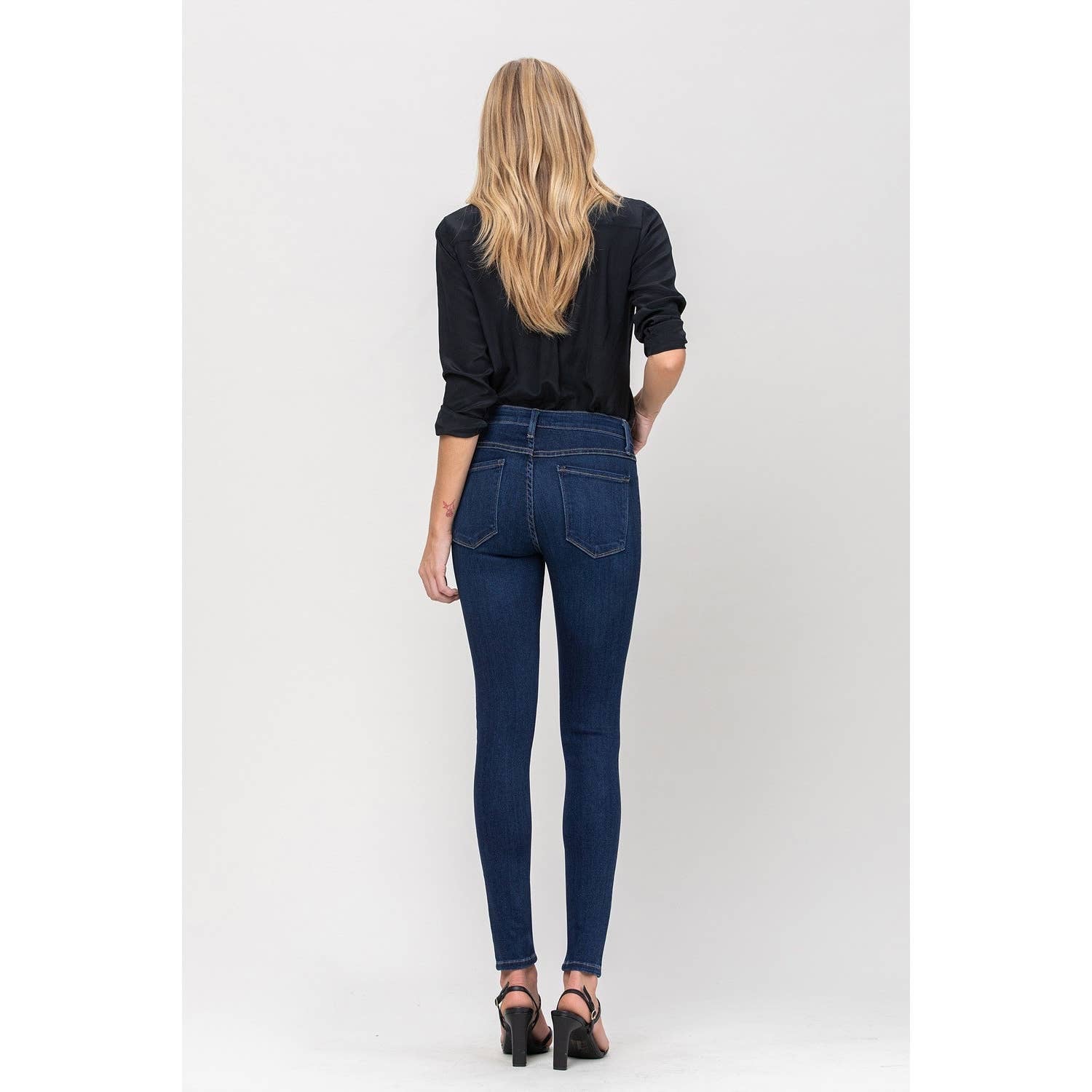Masie Mid-Rise Ankle Skinny Jeans - Wild Luxe Boutique