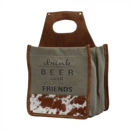 Best Friends 6-Pack Beer Caddy - Wild Luxe Boutique
