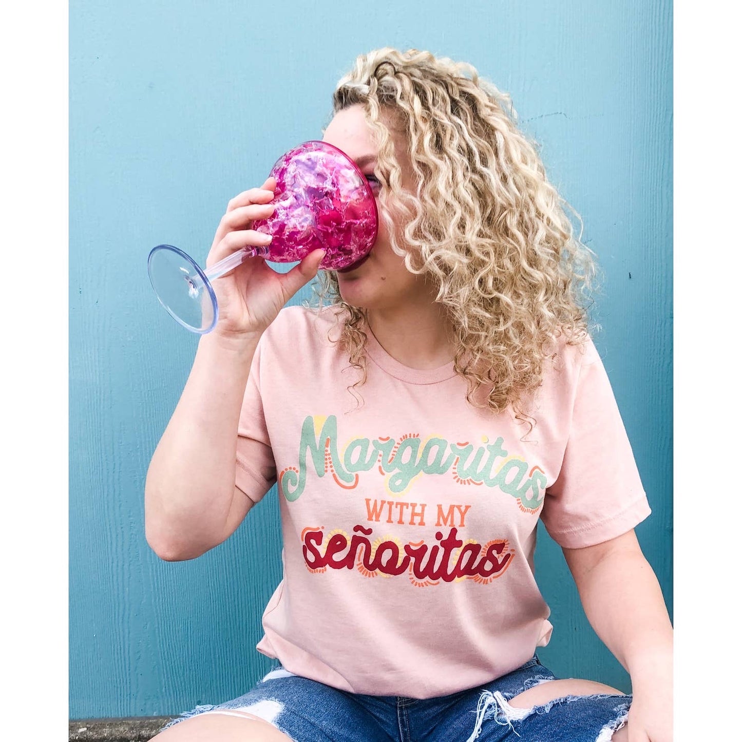 Margaritas With My Senoritas Graphic Tee - Wild Luxe Boutique
