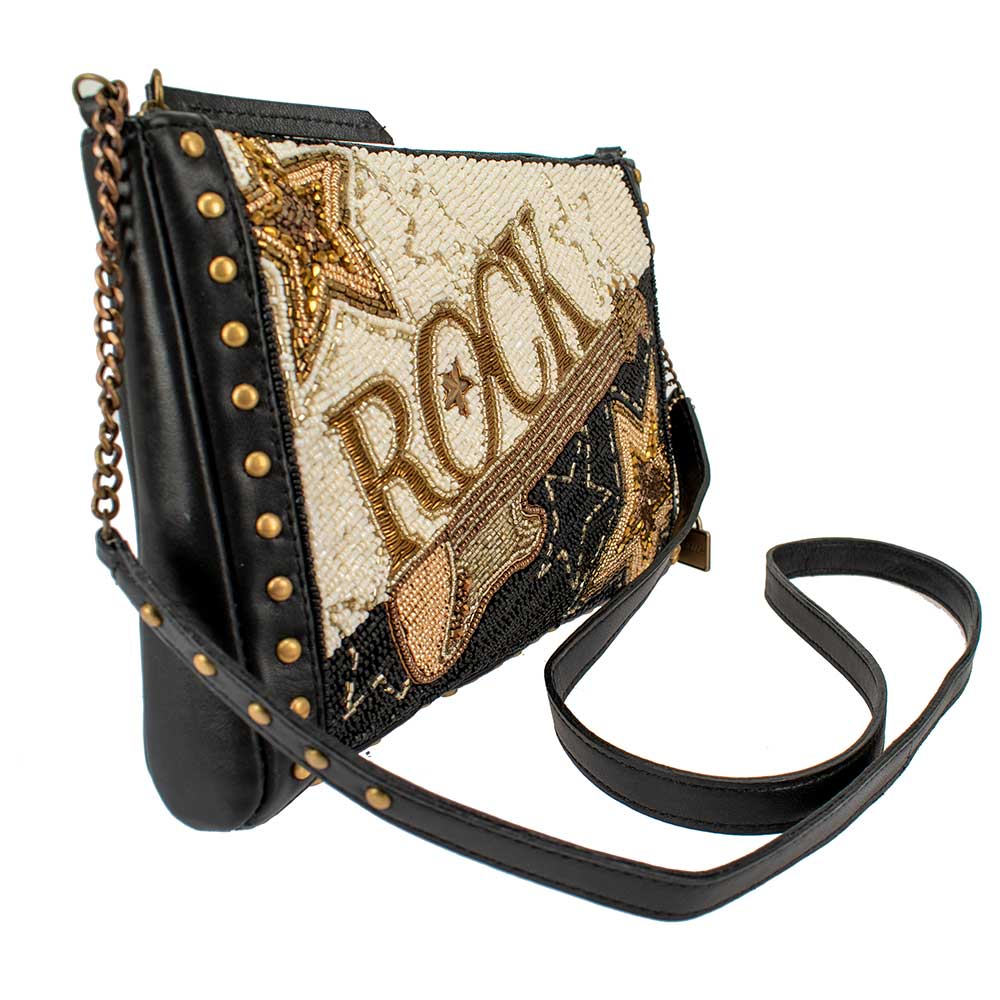 Mary Frances “Rockstar” Crossbody Leather Handbag - Wild Luxe Boutique