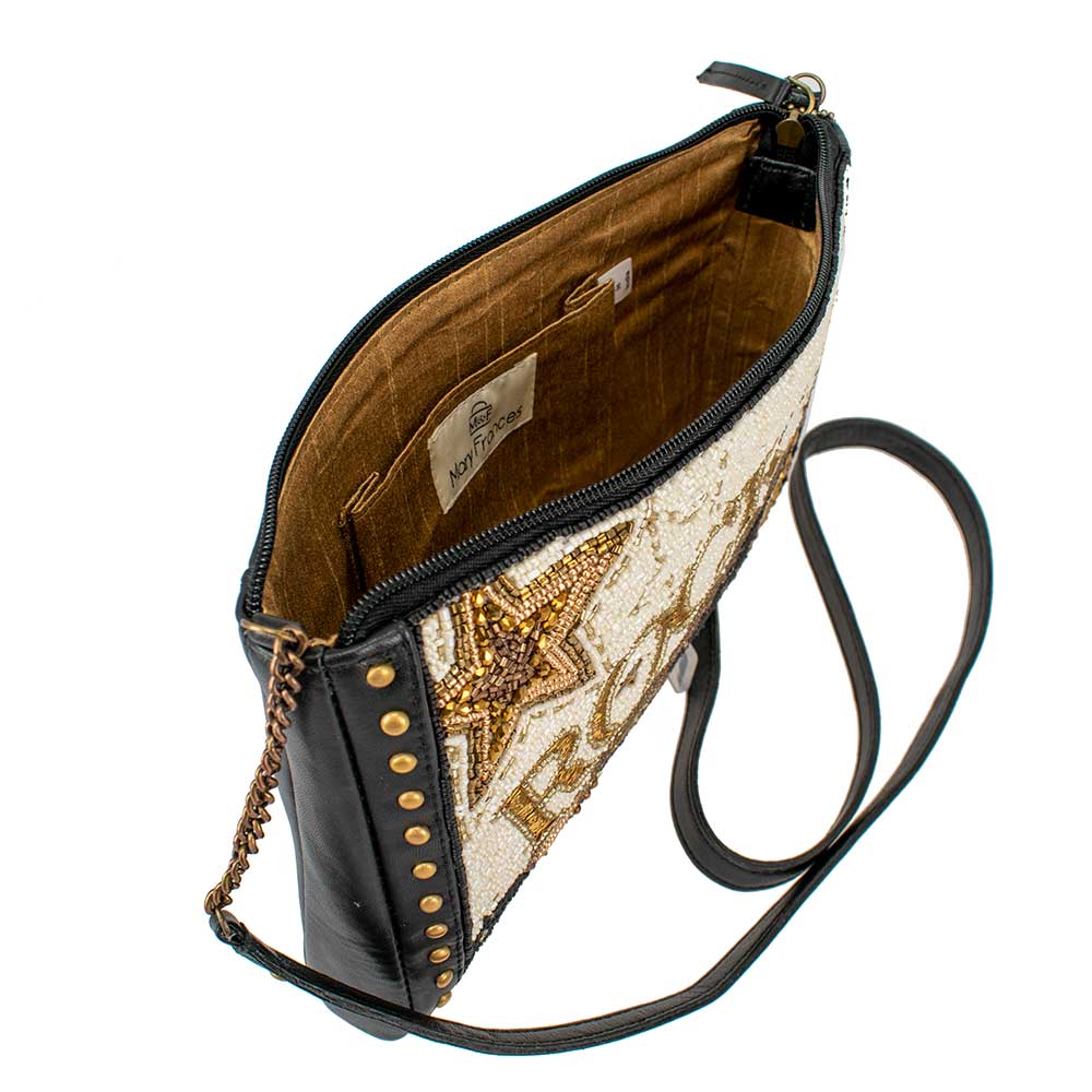 Mary Frances “Rockstar” Crossbody Leather Handbag - Wild Luxe Boutique