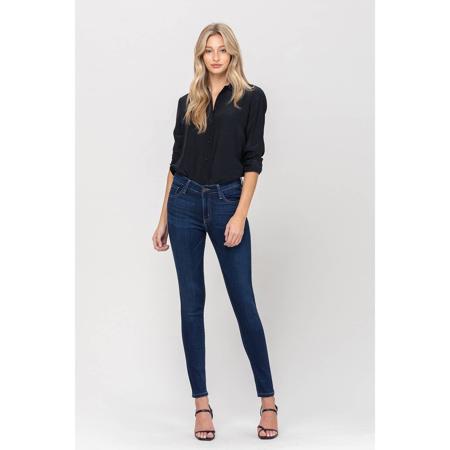 Masie Mid-Rise Ankle Skinny Jeans - Wild Luxe Boutique