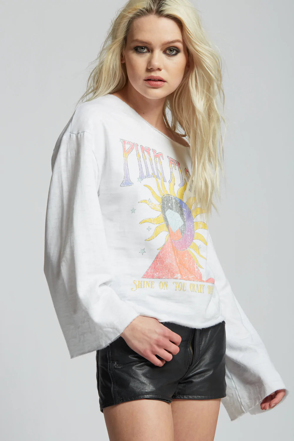 Pink Floyd Shine on Bell Sleeve Tee